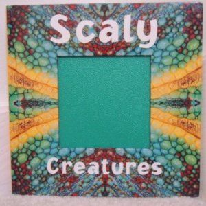 Scaly Creatures - Animal Touch Hardcover Book July 25, 2005 - NEW